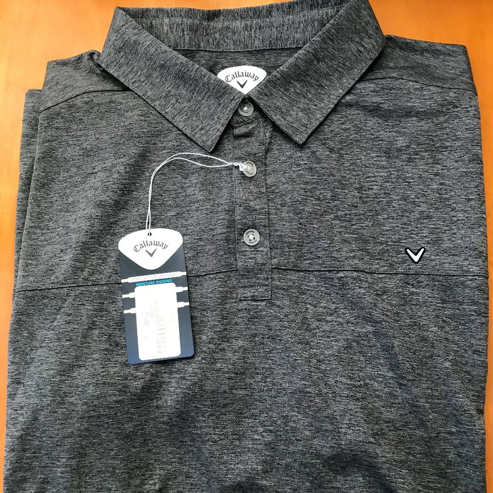 NWT Callaway  Short Sleeve Golf Polo